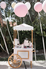 French Floral 1st Children's Birthday Party