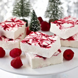 Christmas Raspberry Swirl Marshmallows