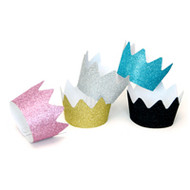 DIY: Glitter Fringe Party Crown