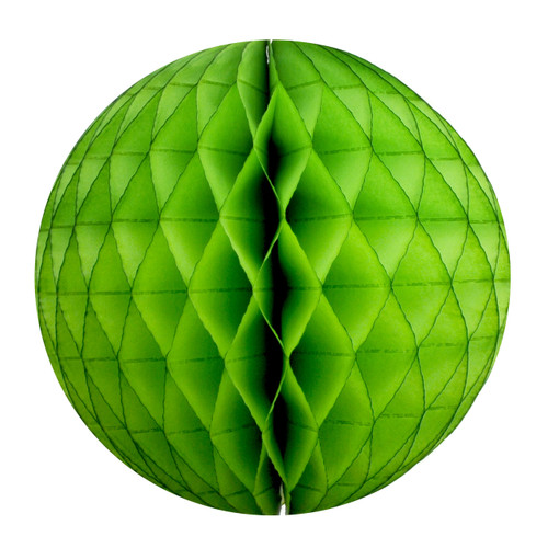 Green Tissue Paper Honeycomb Ball Pom Pom Decoration