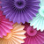 Deluxe Tissue Paper Fan Decoration for Birthday Parties, Weddings, Baby Showers and Hen Dos