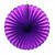 Purple Small Paper Fan