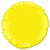 Small Yellow Round Foil Balloon