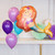 Mermaid under the sea themed birthday party balloons delivered to your kids party inflated with helium