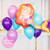 Mermaid under the sea themed birthday balloons delivered to your kids party inflated with helium