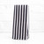 Tall black stripe paper party bags for wedding favours, sweets tables, gatsby birthday parties and gift bags.