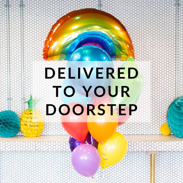 Helium party balloons delivered to your door for decorations and gifts