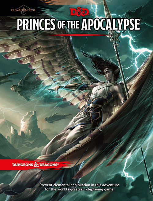 D&D Dungeons & Dragons Elemental Evil Princes of the Apocalypse Hardcover