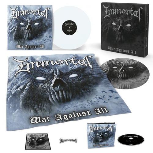 Immortal - War Against All (Vinyl Box Incl. Polar White Vinyl, CD, Flag, Pin, Patch)