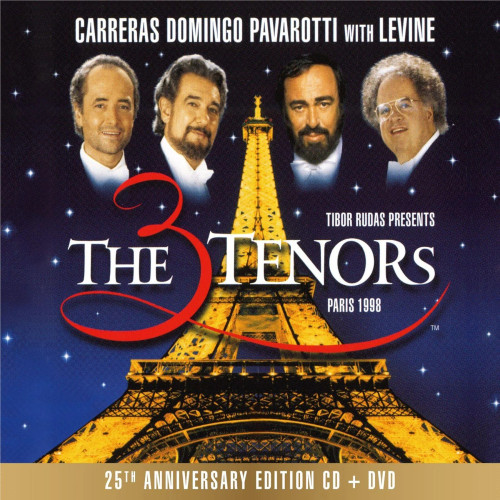 Luciano Pavarotti, Plácido Domingo, José Carreras - The Three Tenors - Paris 1998 - 25Th Anniversary Edition (2CD Digipak CD DOUBLE DIGI/WALLET)