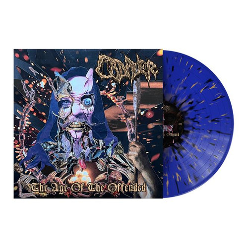 Cadaver - The Age Of The Offended (Blue with Orange Black Splatter LP VINYL ALBUM)