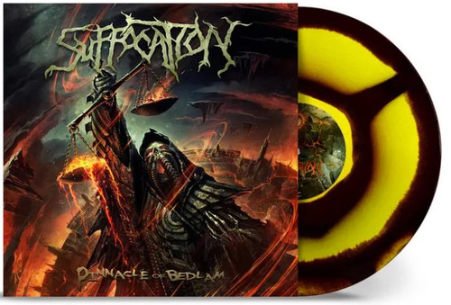 Suffocation - Pinnacle Of Bedlam – Reissue (Yellow/Black Corona LP VINYL ALBUM)