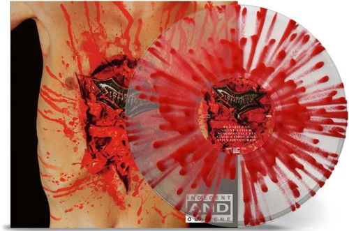 Dismember - Indecent & Obscene - Reissue (Clear w/Red Splatter LP VINYL ALBUM)