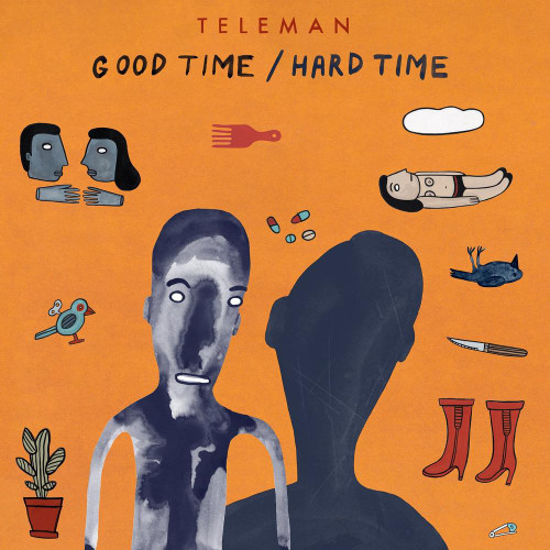 Teleman - Good Time / Hard Time (Limited Natural/Black Colour-In-Colour Vinyl) (LP)