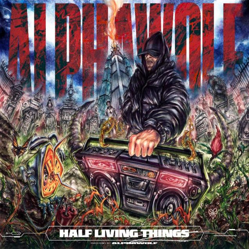 Alpha Wolf - Half Living Things (Red/Blue Marble) (LP)