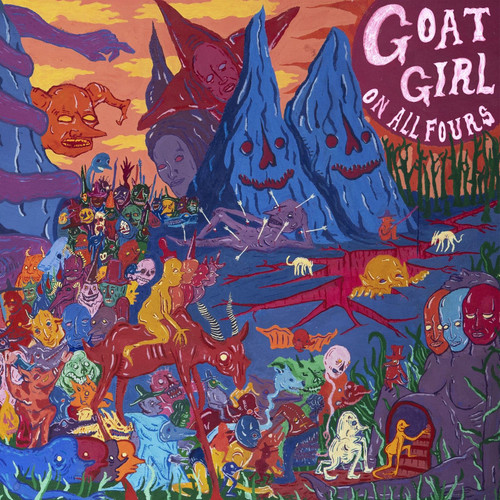 Goat Girl - On All Fours (Indies Exclusive Clear Pink Vinyl) (Vinyl)