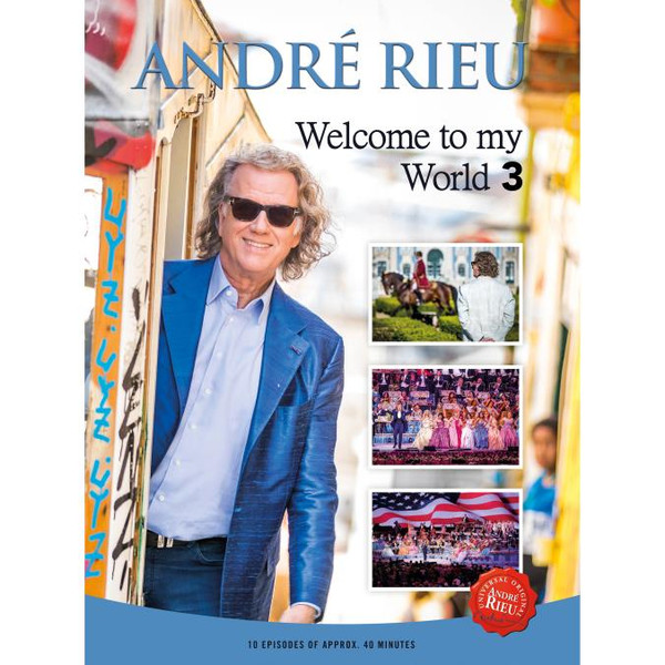 Andr+â-¬ Rieu, Johann Strauss Orchestra - Welcome To My World 3 (DVD 3 DISC SET)