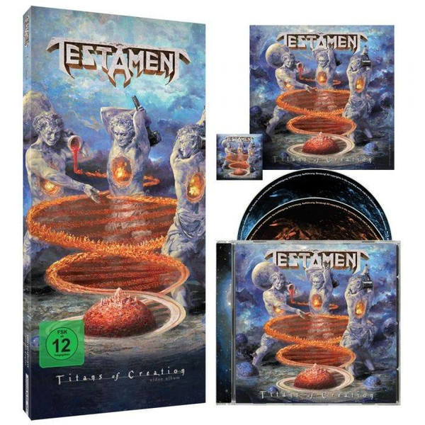 Testament - Titans Of Creation (Video Album) (CD/BLU-RAY LTD EDN CD/Blu Ray Box CD/BLU-RAY)