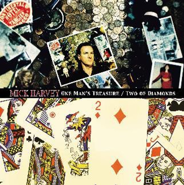 Mick Harvey - One Man'S Treasure / Two Of Diamonds (2LP - Gold Vinyl (Side AB) & Red Vinyl (Side CD) Vinyl)