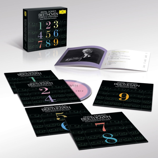 Royal Philharmonic Orchestra, Antal Dorati - Beethoven: 9 Symphonies (5CD Boxset CD 5 DISC SET)