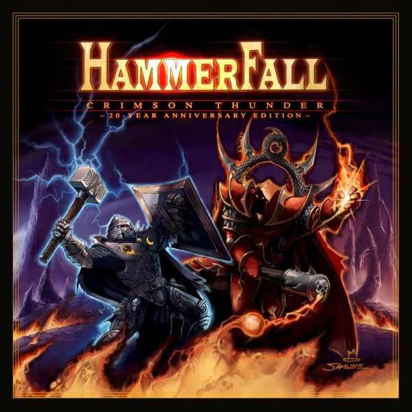 Hammerfall - Crimson Thunder (20th Anniversary Edition 2LP Trifold Silver Vinyl 20th Anniversary Silver)