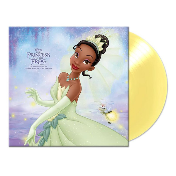 The Princess And The Frog: The Songs Soundtrack -Various Artists (Ltd Edn Lemon Yellow LP VINYL ALBUM)