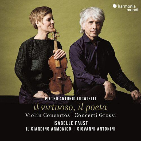 Isabelle Faust, Il Giardino Armonico, Giovanni Antonini - Locatelli : Violin Concertos  (CD)