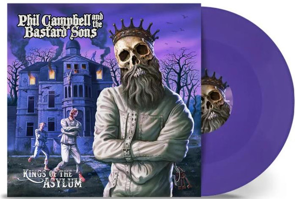Phil Campbell And The Bastard Sons - Kings Of The Asylum (Purple LP + Lyric Sheet VINYL ALBUM)