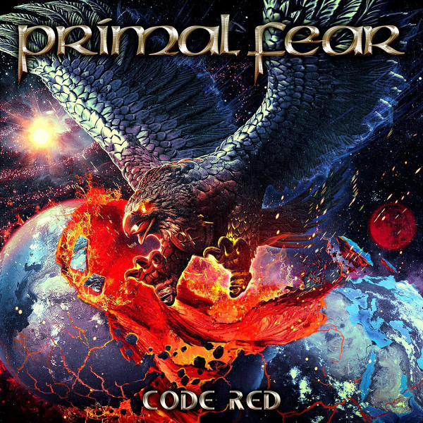 Primal Fear - Code Red (Blue Trans. Colour / 180 g, Coloured Vinyl, Etched Vinyl Vinyl)
