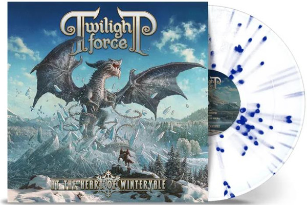 Twilight Force - At The Heart Of Wintervale (White/Blue Splatter LP VINYL ALBUM)