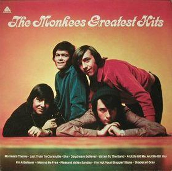 The Monkees - Greatest Hits (Limited 1 x 140g 12" Yellow vinyl album.bricks & mortar exclusive Vinyl)