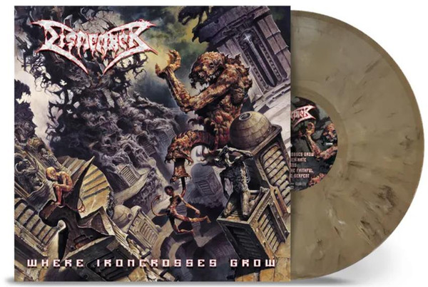 Dismember - Where Ironcrosses Grow (Sand Marble Lp) (Sand Marble LP + Lyric Sheet VINYL ALBUM)