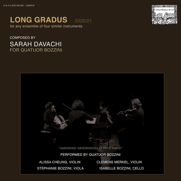 Sarah Davachi - Long Gradus (CD)