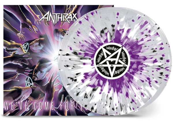 Anthrax - We'Ve Come For You All - 20 Year Anniversary (Clear/White/Purple/Black Splatter 2LP VINYL ALBUM)