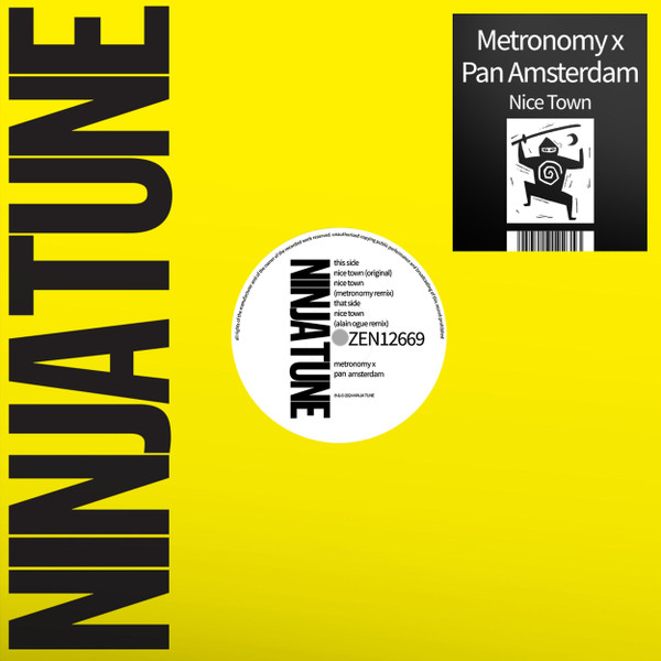 Metronomy X Pan Amsterdam - Nice Town (12" single | limited edition Vinyl)