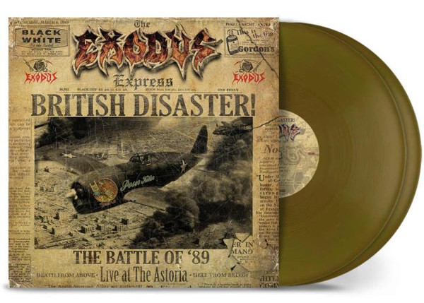 Exodus - British Disaster: The Battle Of '89 (Live At(VINYL 12inch DOUBLE ALBUM)