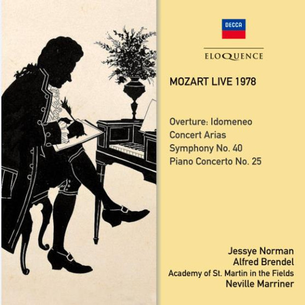 Jessye Norman, Alfred Brendel, Academy of St. Martin in the Fields, Sir Neville Marriner - Mozart Live 1978 (CD DOUBLE SLIMLINE CASE)