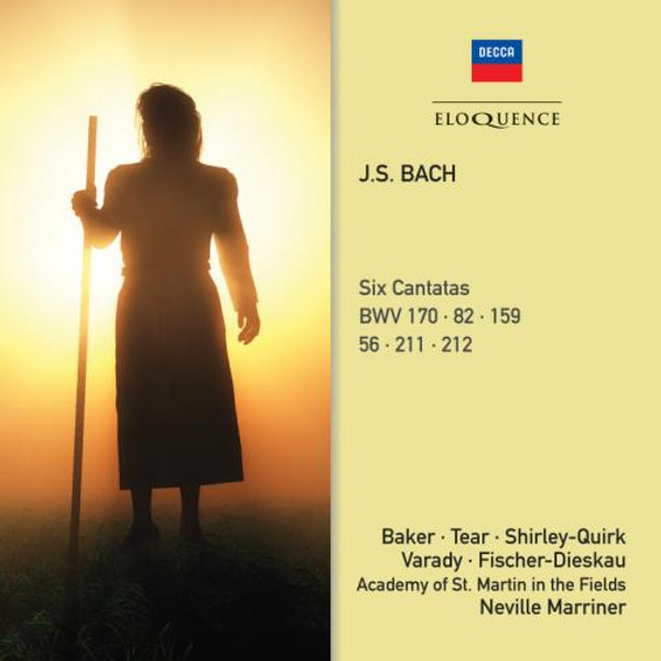 Sir Neville Marriner, Academy of St. Martin in the Fields, Julia Varady, Dietrich Fischer-Dieskau, T - J.S. Bach: Six Cantatas (CD DOUBLE (SLIMLINE CASE))