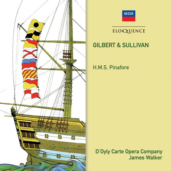 James Walker, Royal Philharmonic Orchestra - Gilbert and Sullivan: HMS Pinafore (CD DOUBLE SLIMLINE CASE)