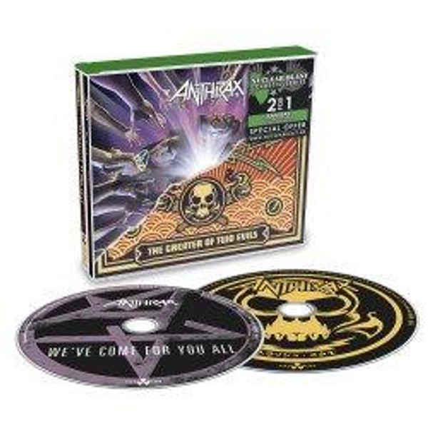 Anthrax - We've Come For You All / The Greater Of Two Evils (CD DOUBLE (LARGE CASE))