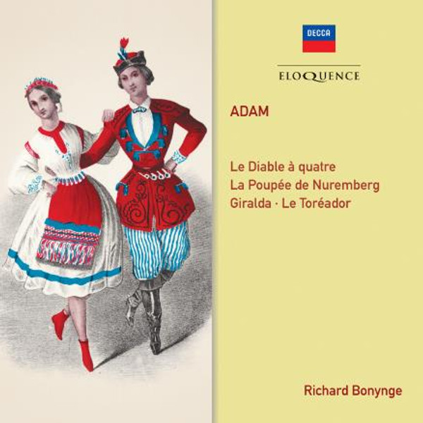 Richard Bonynge - Adam: Le Diable a Quatre: Overtures (CD ALBUM)