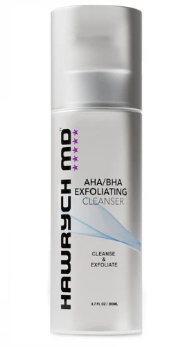 Hawrych AHA BHA exfoliating cleanser