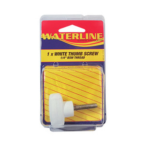 Waterline Thumb Screw White