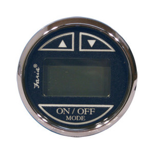 Chesapeake Gauge Black Stainless Steel Depth In Hull