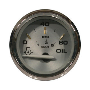 Gauge Kronos Stainless Steel Oil Press 80psi