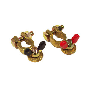Battery Terminal Brass - Pair