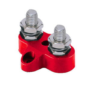 Bus Bar 2 Pole 8mm Red