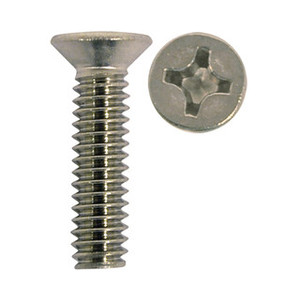 3/16 x 3 Stainless Steel Countersunk Metal Thread Screw X/R
