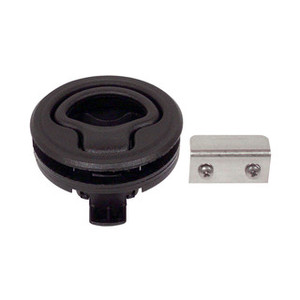 Catch Flush PVC Black