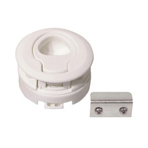 Catch Flush PVC White